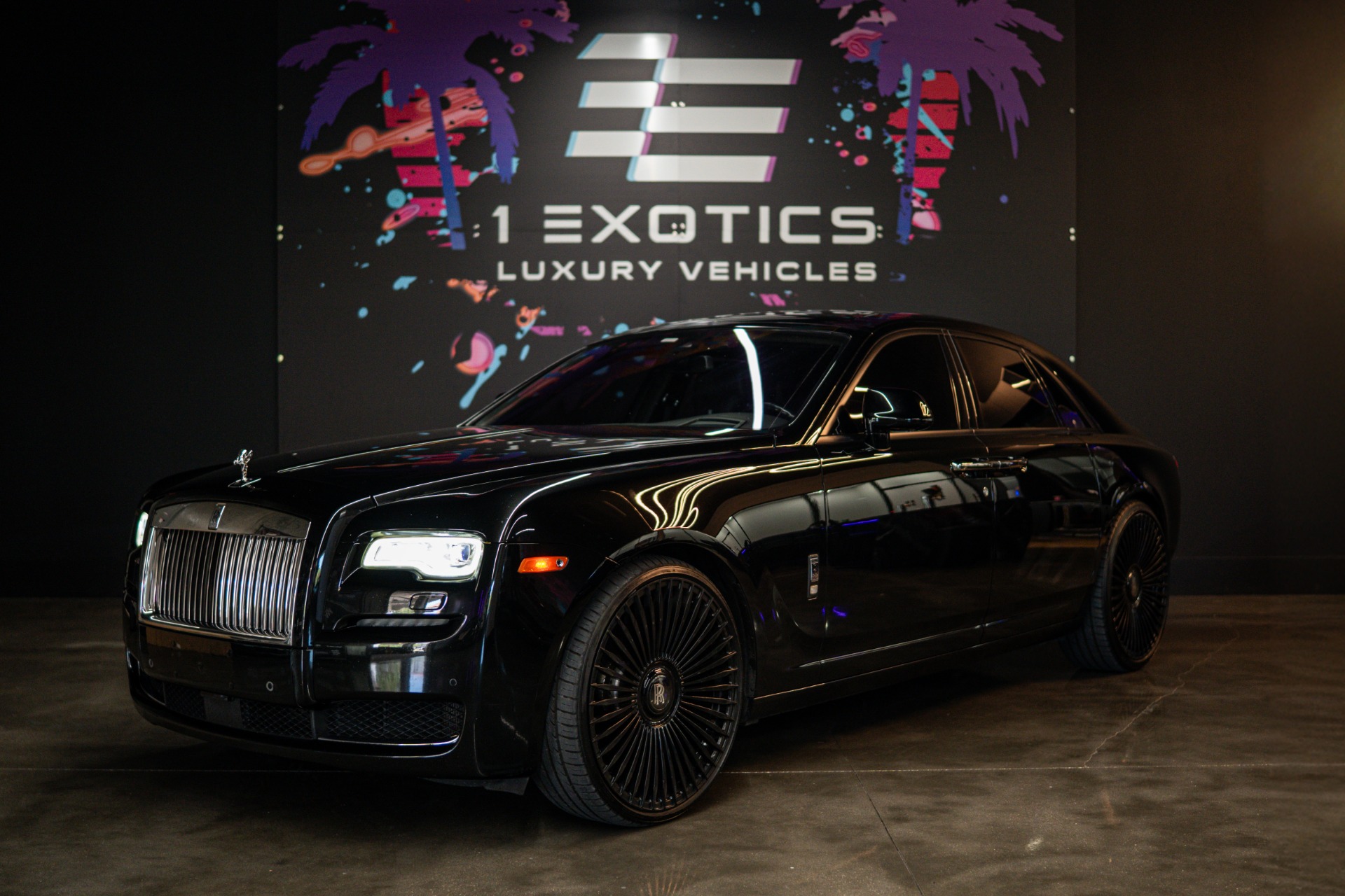 Black 2015 Rolls-Royce Ghost Sedan 8-Speed Automatic