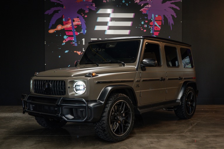 Used 2025 Mercedes-Benz G-Class G63 AMG Rare Dark Olive Magno! Off Road Tire Pkg! Huge MSRP! Loaded! for sale $239,813 at One Exotics Luxury Vehicles LLC in Tampa FL