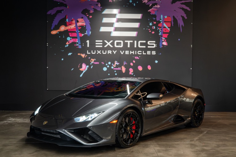 Used 2021 Lamborghini Huracan EVO for sale $289,813 at One Exotics Luxury Vehicles LLC in Tampa FL
