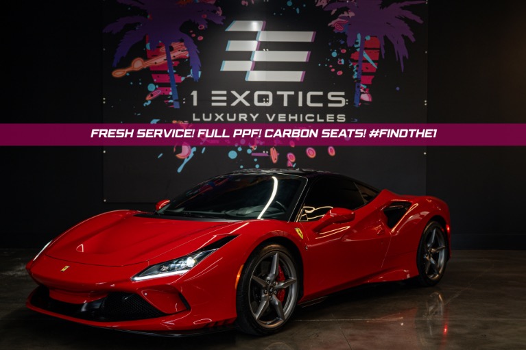 Used 2020 Ferrari F8 Tributo Full PPF! Fresh Service! Carbon Race Seats! Loaded! for sale $459,813 at One Exotics Luxury Vehicles LLC in Tampa FL