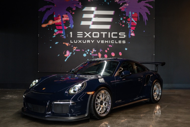 Used 2016 Porsche 911 GT3 RS 1 of 1 PTS Dark Sea Blue! BBS Wheels! Full Dundon Exhaust! for sale $299,813 at One Exotics Luxury Vehicles LLC in Tampa FL