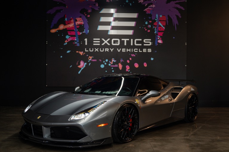 Used 2018 Ferrari 488 GTB Full PPF! Red Carbon Seats! Factory Two Tone! Carbon! Loaded! for sale $399,813 at One Exotics Luxury Vehicles LLC in Tampa FL