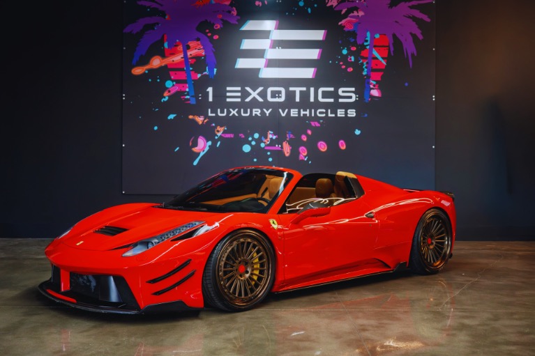 2012 Ferrari 458 Spider Base