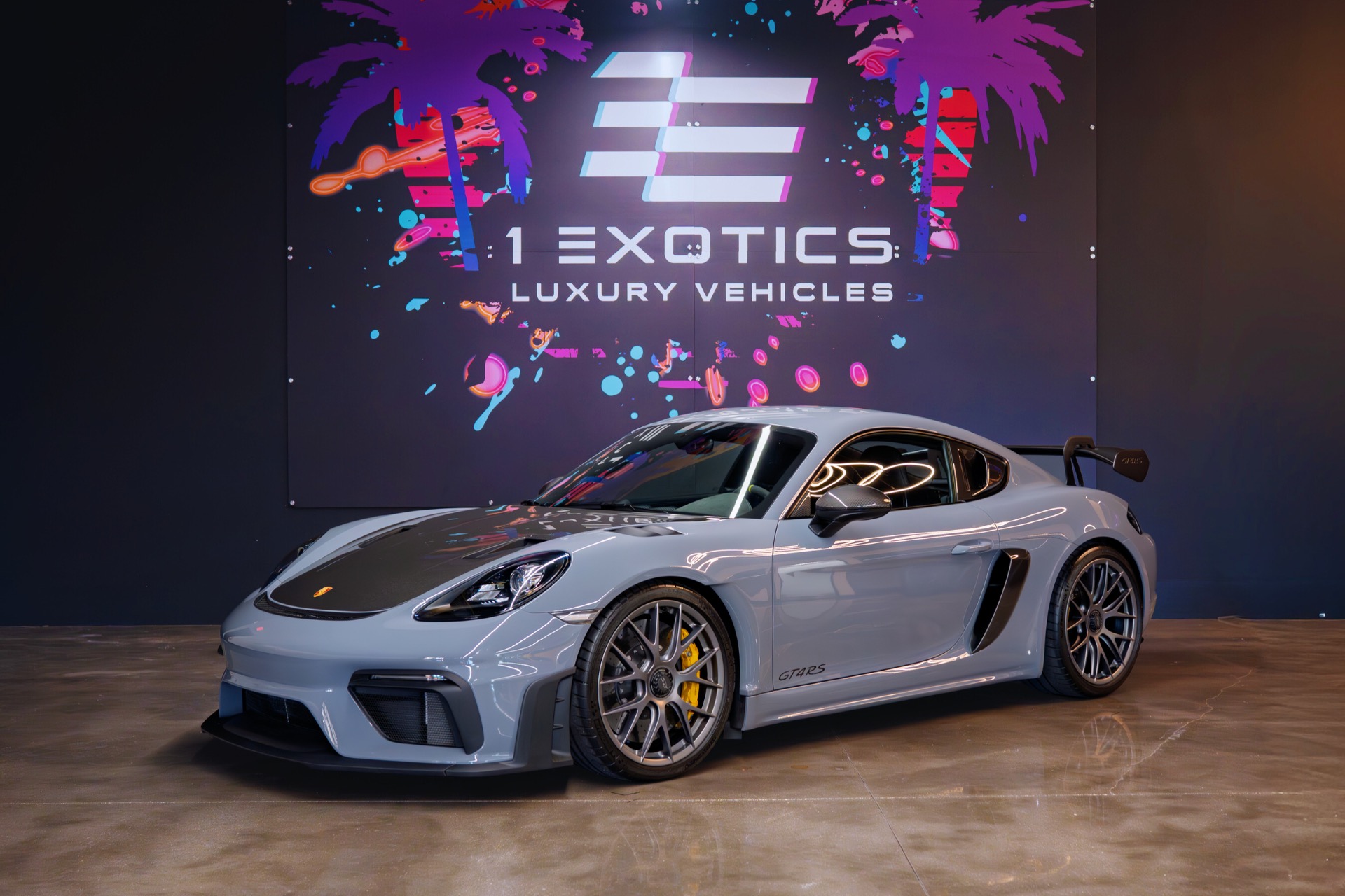 Used 2023 Porsche 718 Cayman GT4 RS Weissach Package! Magnesium