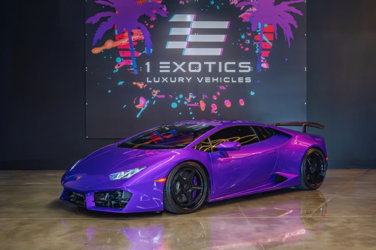Used 2018 Lamborghini Huracan Boost Logic Twin Turbo! Custom AL13 Wheels! Motec! DSS Rear Axels! 1500hp! for sale $289,813 at One Exotics Luxury Vehicles LLC in Tampa FL