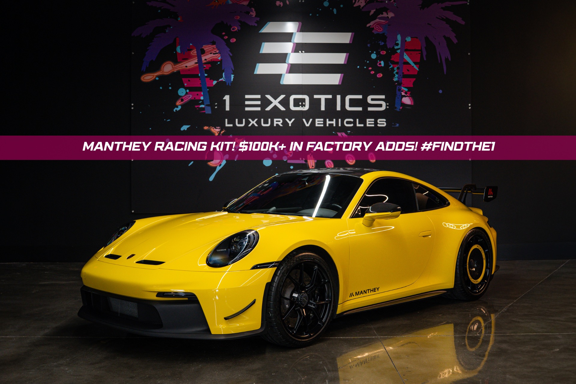 MantheyRacing Porsche 911 GT3 MR 2006 希少 Used 2023 Porsche 911 GT3 MR Manthey Racing Package! $100k in adds