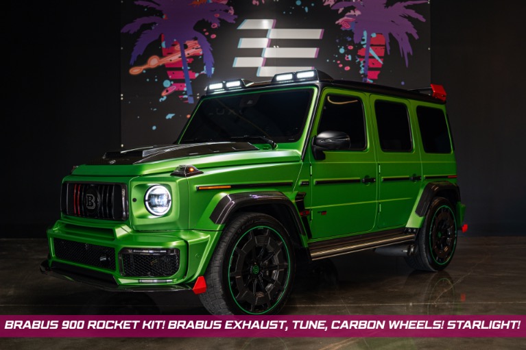 Used 2022 Mercedes-Benz G-Class AMG G 63 Brabus 900 Rocket Kit, Exhaust & Tune! Loaded! Brabus Carbon Wheels! for sale $286,813 at One Exotics Luxury Vehicles LLC in Tampa FL