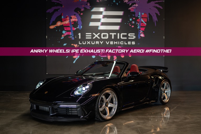 Used 2022 Porsche 911 Turbo S ANRKY Wheels! IPE Exhaust! PPF! Red Interior! Front Lift! Loaded! for sale $269,813 at One Exotics Luxury Vehicles LLC in Tampa FL